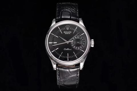 Replica Rolex Cellini Date 50515 GM Factory SS Black Dial Swiss 3165