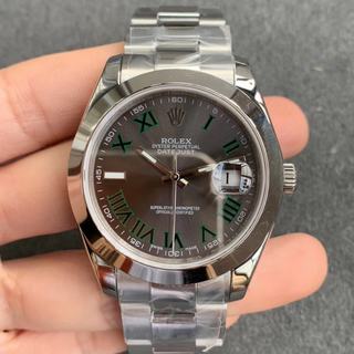 Replica Rolex Datejust II 41MM 126334 WWF Factory 904L Stainless Steel & Anthracite Dial Swiss 3135