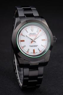 Rolex Milgauss Tinted Green Pro-Hunter Saphire White Dial