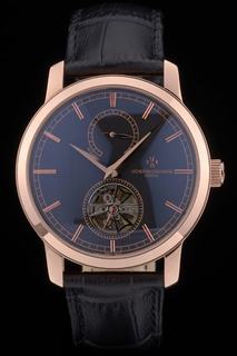 Vacheron Constantin Replica Watches Luxury Leather 80167