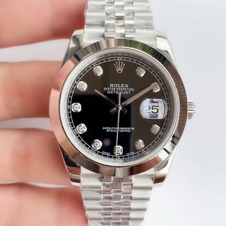 Replica Rolex Datejust II 126334 41MM Noob factory Stainless Steel Black Dial Swiss 3235