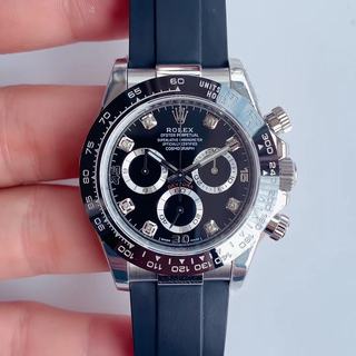 Replica Rolex Daytona Cosmograph 116509 2020 Noob Factory V3 SS 904L Black Dial Swiss 4130