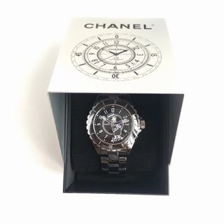 Replica Chanel Mademoiselle J12 KOR 38mm Ceramic Black Dial Swiss Automatic KOR 1:1 Best Edition, Ceramic, Black Dial, SWISS Automatic Movemen