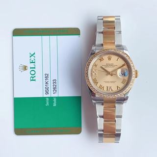 Replica Rolex Datejust II 36MM 126333 EW Factory Two-Tone Yellow Gold Champagne Dial Swiss3235