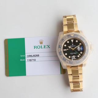 Replica Rolex GMT-Master II EW factory 1:1 Best Edition, 316L Stainless Steel, Black Ceramic Bezel & Platinum Markers, Black Dial, NEW Rolex Stainless Steel Bracelet, SWISS Rolex 2836 Automatic Movement