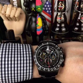 Replica Rolex Daytona La Montoya 1:1 Best Edition, 316L Black Stainless Steel, Black Carbon fiber Bezel & Skeleton Dial, NEW Rolex Stainless Steel Bracelet, SWISS Rolex 4130 Automatic Movement