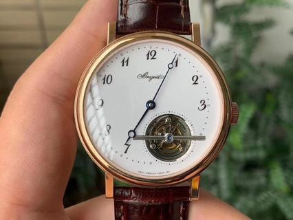 Replica Breguet Classique Complications Tourbillon 5367BR R8 Factory Rose Gold White Dial Swiss Cal 581