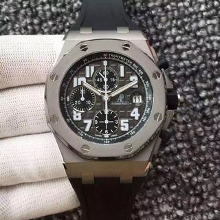 Replica Audemars Piguet Royal Oak Offshore 50th 26034TS.00.D001IN.01 JF Factory V2 SS Grey Dial Swiss 7750