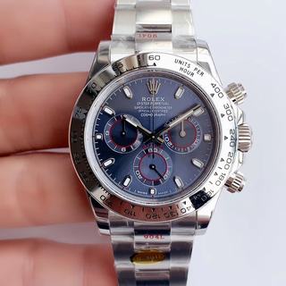 Replica Rolex Daytona Cosmograph 116509 2020 Noob Factory 1:1 best edition,SS 904L Blue Dial Swiss 4130