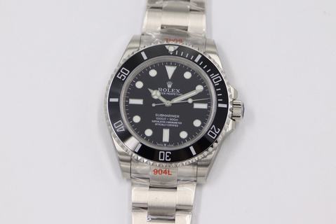 Replica Rolex Submariner 2020 New No Date 126610 LN ROF Factpry SS 904L Black Dial Swiss 2824