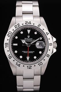 Rolex Explorer Stainless Steel Black Dial Tachymeter