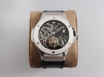 Replica Hublot Big Bang Skeleton Tourbillon V3 Maximum?version The best Full Stainless Steel & Skeleton Dial Swiss Tourbillon