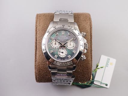 Replica Rolex Daytona 116503 BL Factory Best Edition Blue Mother Peal Dial on SS Bracelet A4130