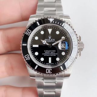 Replica Rolex Submariner Noob Factory V3 1:1 Best Edition, Stainless Steel, Black Ceramic Bezel & Platinum Markers, Black Dial, NEW Stainless Steel Bracelet, SWISS ETA 2836 Automatic Movement