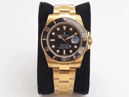 Replica Rolex Submariner Date 116618LN VR Factory 1:1 Best Edition, Stainless Steel With 18K Yellow Gold Wrapped, Ceramic Bezel With 18K Yellow Gold Wrapped, Black Dial,Stainless Steel With 18K Yellow Gold Wrapped, SWISS ETA 2836-2 Automatic Movement