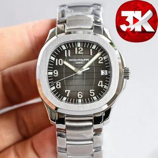 Replica Patek Philippe Aquanaut Jumbo 5167A-001 3K Factory 1:1 best edition, Black Dial Swiss 324SC