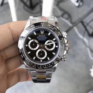 Replica Rolex Daytona Cosmograph 116500LN Noob Factory 1:1 Best Edition, 40MM, Stainless Steel 904L, Ceramic Bezel, Black Dial, Stainless Steel 904L Bracelet, SWISS Rolex 4130 Automatic Movement