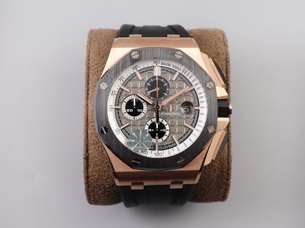 Replica Audemars Piguet Royal Oak Offshore Pride Of Germany 26416RO.OO.A002CA.01 JF Factory Grey Dial Swiss 3126