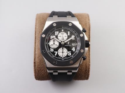 Replica Audemars Piguet Royal Oak Offshore 26405CE.OO.A002CA.02 JF Factory V2 Ceramic Black Dial Swiss 3126