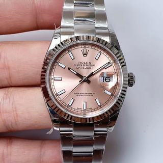 Replica Rolex Datejust 36mm 126234 EW Factory SS Pink Dial Swiss 3235