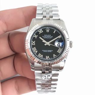 Replica Rolex Datejust 36MM 116234 Noob Factory AR 1:1 Best Edition, Stainless Steel 904L, Black Dial, Stainless Steel Bracelet, SWISS Rolex 3135 Automatic Movement