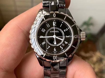 Replica Chanel Mademoiselle J12 XF Factory 38mm Ceramic Black Dial Swiss Automatic ETA.956.612