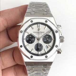Replica Audemars Piguet Royal Oak Chronograph 26331 BF Factory 1:1 Best Edition, Chronograph, 41MM, Stainless Steel, White Dial, Stainless Steel Bracelet, SWISS ETA 7750 Automatic Movement