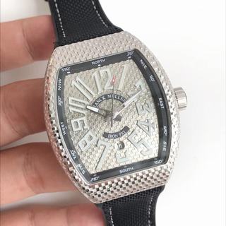 Replica Franck Muller Vanguard V45 ABF Factory 1:1 Best Edition, Stainless Steel, Grey Dial, Grey Nylon Strap, SWISS ETA 2824-2 Automatic Movement