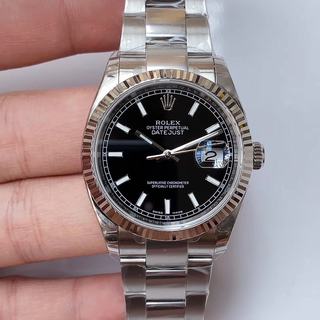 Replica Rolex Datejust 36mm 126234 EW Factory SS Black Dial Swiss 3235