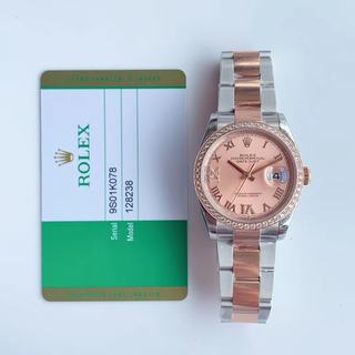 Replica Rolex Datejust II 36MM 126333 EW Factory Two-Tone Rose Gold Rose Dial Swiss3235