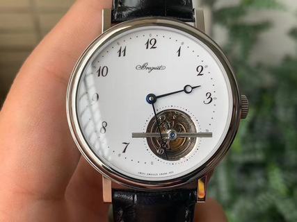Replica Breguet Classique Complications Tourbillon 5367PT R8 Factory SS White Dial Swiss Cal 581