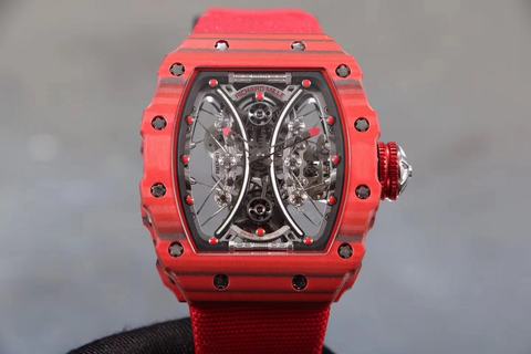 Replica Richard Mille RM53-01 TPT Carbon Pablo Mac Donough Tourbillon Seiko Factory 1:1 best edition, Skeleton SWISS Tourbillon Manual Winding