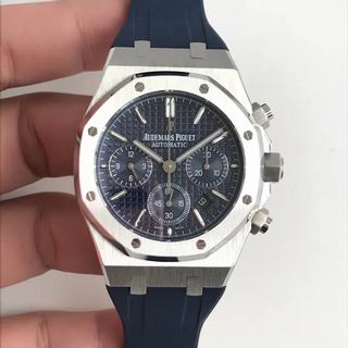 Replica Audemars Piguet Royal Oak Chronograph 26331 BF Factory 1:1 Best Edition, Chronograph, 41MM, Stainless Steel, Blue Dial, Blue Rubber Strap , SWISS ETA 7750 Automatic Movement