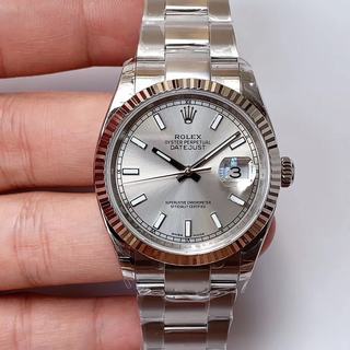 Replica Rolex Datejust 36mm 126234 EW Factory SS Silver Dial Swiss 3235
