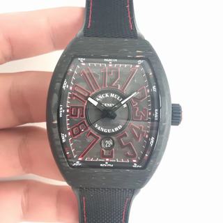 Replica Franck Muller Vanguard V 45 SC DT NR BR Factory 1:1 Best Edition, Forged Carbon, Forged Carbon Dial, Black Nylon Strap, Seiko NH35A Automatic Movement