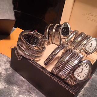 Replica Bvlgari Ladies Serpenti SS Stainless Steel White Dial Swiss Quartz