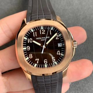 Replica Patek Philippe Aquanaut Jumbo 5167R-001 3K Factory 1:1 best edition,Rose gold Chocolate Dial Swiss 324SC