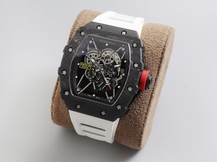 Replica Richard Mille RM35-01 Rafael Nadal New KV Factory V3 Maximum?version Forged Carbon Black Dial M8215