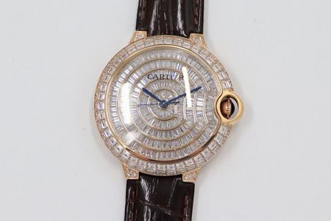 Ballon Bleu V2 T Diamond TW Factory Rose Gold Diamond Dial M9015