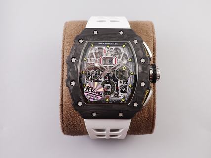 Replica Richard Mille RM011 NTPT Chrono KV Factory V2 Latest Maximum version Forged Carbon Black Dial Swiss 7750 