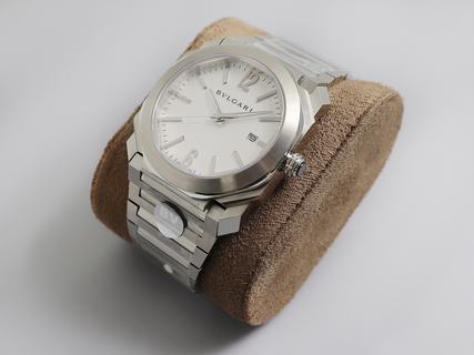 Replica Bvlgari Octo Solotempo 101964 The Best BV Factory White Dial Swiss BVL193