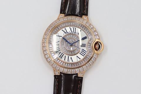 Ballon Bleu V2 T Diamond TW Factory Rose Gold Diamond Dial M9015