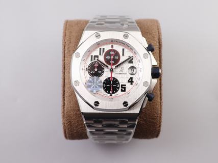 Replica Audemars Piguet Royal Oak Offshore 26470ST.OO.A027CA.01 JF Factory V2 SS White Dial Swiss 3126