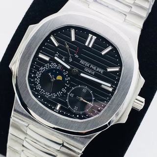 Replica Patek Philippe Nautilus Moonphase 5712/1A-001 PFF Factory V2 1:1 best edition, Black Dial Swiss 240 PS IRM C LU,All functions same as genuine