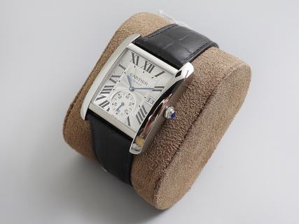 Replica Cartier Tank Solo 41MM Automatic W5200027 AF Factory 1:1 the best SS White Dial M9015