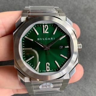 Replica Bvlgari Octo Solotempo 101964 The Best BV Factory Green Dial Swiss BVL193