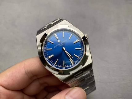 Overseas Ultra-Thin 2000V XF Factory V2 SS Blue Dial Swiss 1120