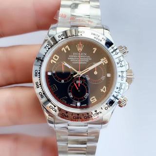 Replica Rolex Daytona Cosmograph 116520 Noob Factory 1:1 Best Edition, 40MM, Stainless Steel, Black Dial, Stainless Steel Bracelet, SWISS ETA 7750 Automatic Movement