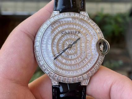 Ballon Bleu 42mm V2 T Diamond TW Factory SS Diamond Dial M9015
