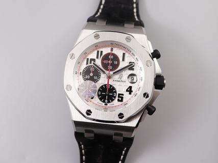 Replica Audemars Piguet Royal Oak Offshore 26470ST.OO.A027CA.01 JF Factory V2 SS White Dial Swiss 3126
